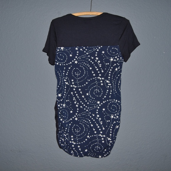 BRANDY BLU Navy Mommy's Little Star Tee sz M NEW - Picture 3 of 6